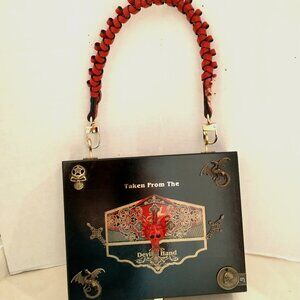 Original Suenos de Saundra Upcycled, Taken From the Devils Hand Cigar Box ,Purse